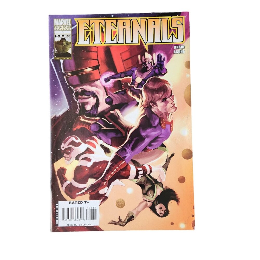 Marvel Eternals #1 2008 Variant Cover Comic Book Collector Bagged Boarded